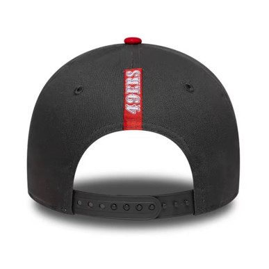 Casquette NFL San Francisco 49ers New Era E-Frame 9FORTY Gris