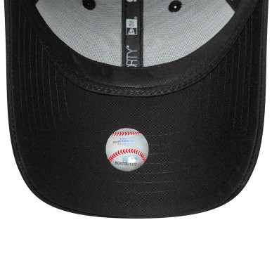Gorra MLB New York Yankees New Era Metallic Logo 9Forty Negra Mujer