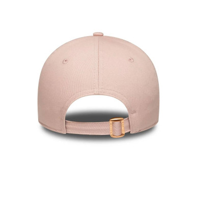 Gorra MLB New York Yankees New Era Metallic Logo 9Forty Rosa Mujer