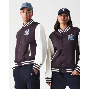 Chaqueta Bomber MLB New York Yankees New Era Panel Negro