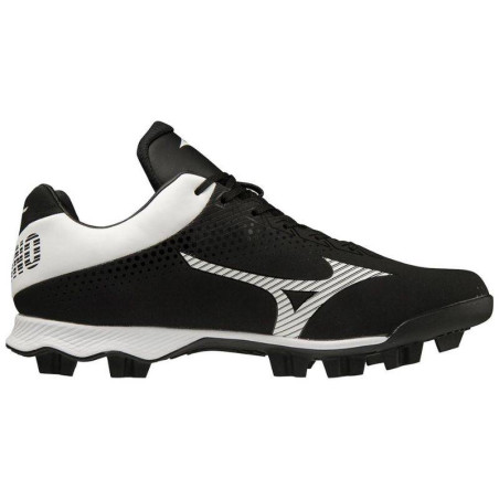 Men's Mizuno Wave Lightrevo Baseball Molded cleats Black