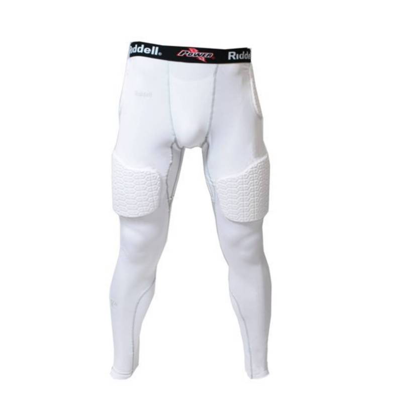 Legging de protection Riddell 5 Pads Blanc