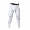Riddell 5 Pads protective Compression Legging White