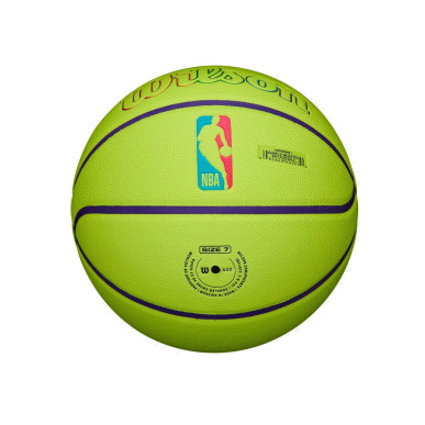 Ballon de Basketball Wilson NBA Los Angeles Lakers Team Neon