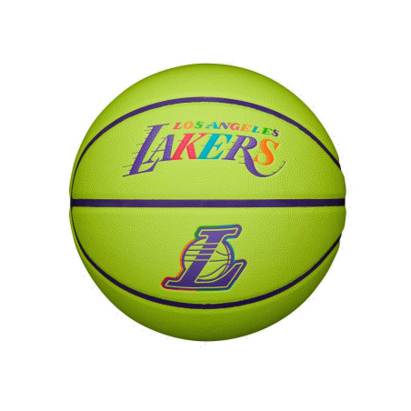 Ballon de Basketball Wilson NBA Los Angeles Lakers Team Neon