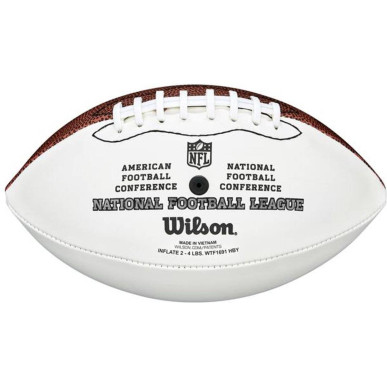 Mini Ballon de Football Américain Wilson The duke Autograph