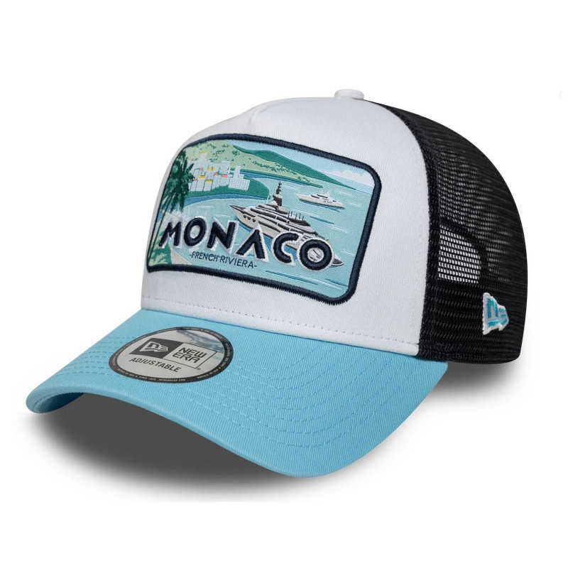 Gorra Monaco New Era Team A-Frame Trucker Negro