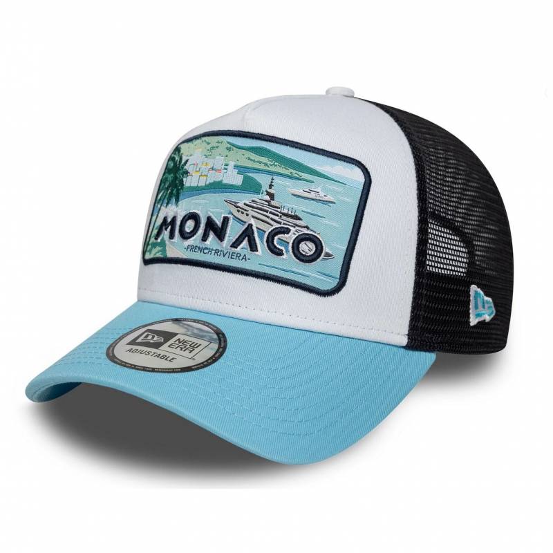 New Era A-Frame Trucker Cap Monaco Black