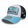 New Era A-Frame Trucker Cap Monaco Black
