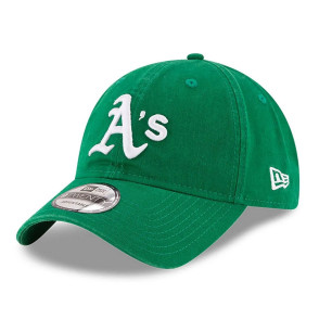 Casquette MLB Oakland Athletics New Era Core Classic 9TWENTY Vert clair