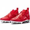 Crampons de Football Americain moulés Nike Alpha menace Pro 3 Rouge Crampons de Football Americain moulés Nike Alpha menace Pro 3 Rouge