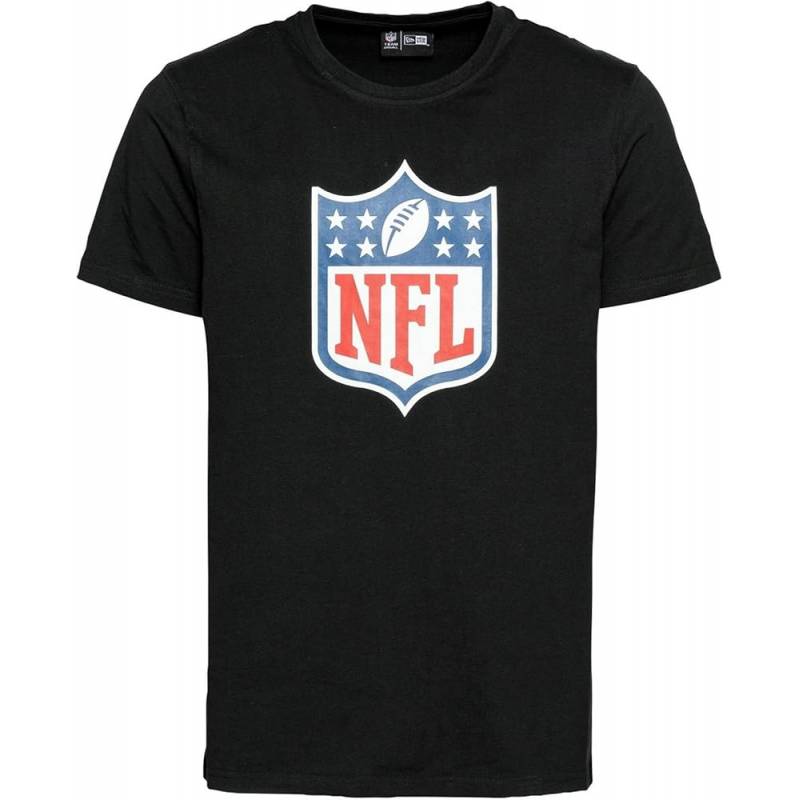 Men's New Era NFL Logo Black T-shirt