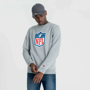 New Era Team logo Crew Neck Logo NFL grey