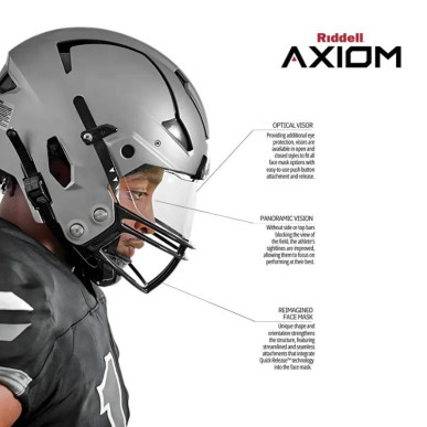 Riddell Axiom American Football Helmet