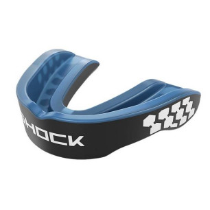 Protège dents Shock Doctor Gel Max power carbon sans strap Noir