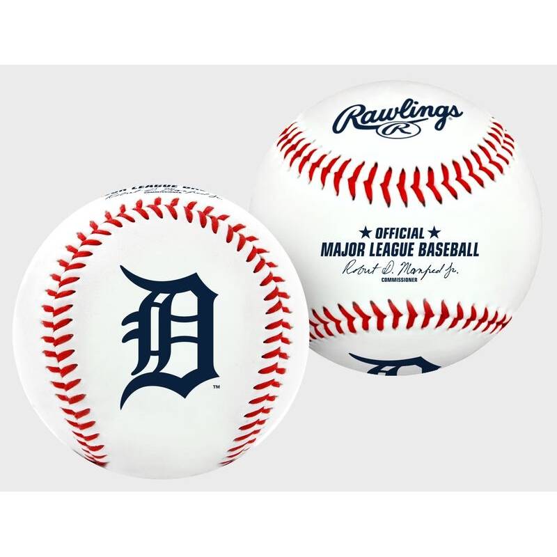 Pelota de Béisbol MLB Detroit Tigers Rawlings Replica Pelota de Béisbol MLB Detroit Tigers Rawlings Replica
