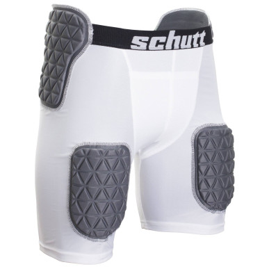 Schutt Varsity 5 pads Short White