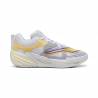 Men's Puma All-Pro Nitro 2 White & yellow Basketball shoes