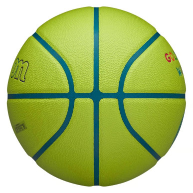 Ballon de Basketball Wilson NBA Golden State Warriors Team Neon