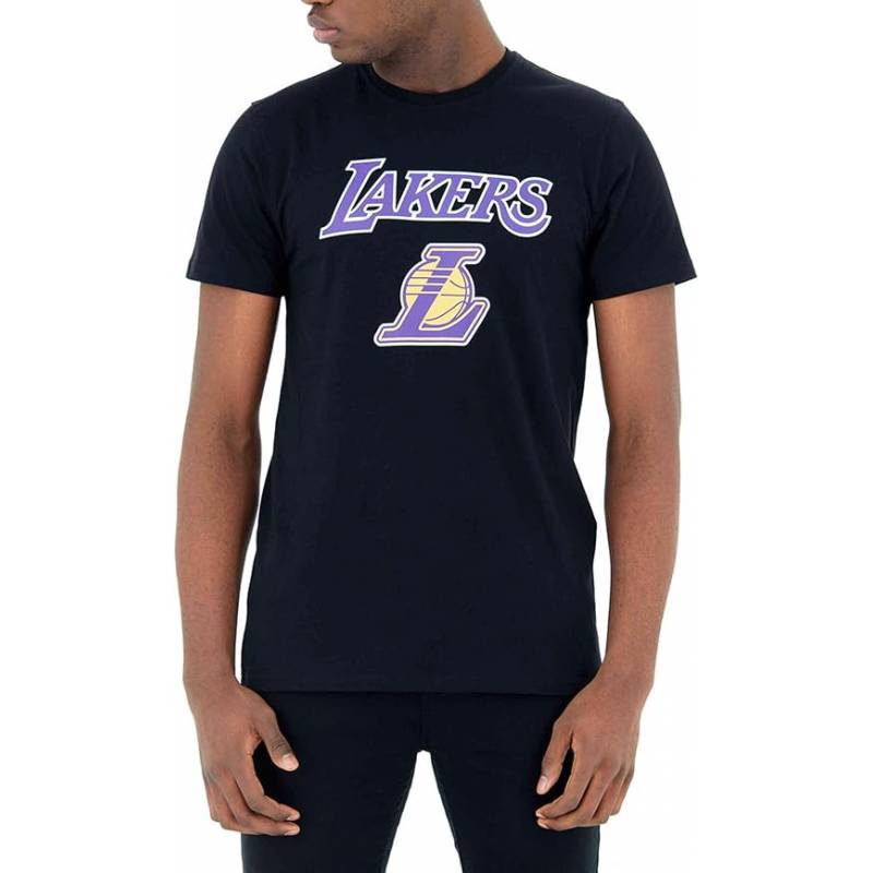 T-Shirt NBA Los Angeles Lakers New Era Noir