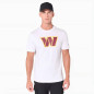 T-Shirt NFL Washington Commanders New Era Logo Blanc