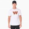 T-Shirt NFL Washington Commanders New Era Logo Blanc