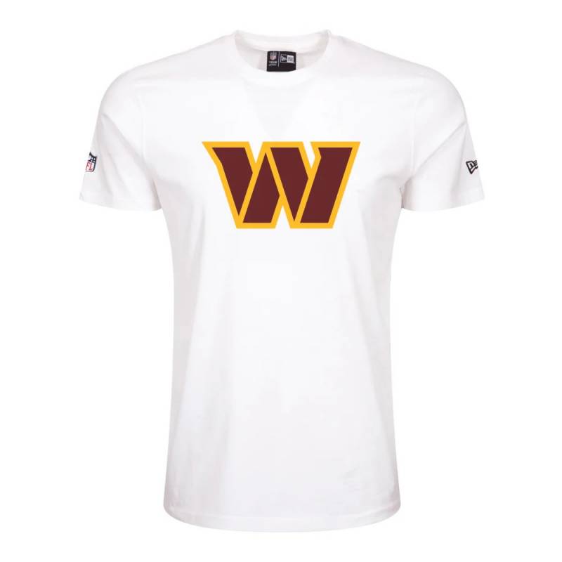 T-Shirt NFL Washington Commanders New Era Logo Blanco T-Shirt NFL Washington Commanders New Era Logo Blanco