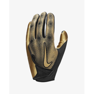 Nike Vapor Jet 7.0 Gold American Football Gloves for Receivers