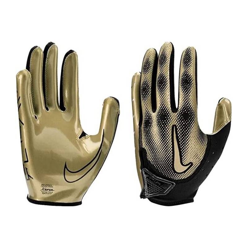 Nike Vapor Jet 7.0 Gold American Football Gloves for Receivers Nike Vapor Jet 7.0 Gold American Football Gloves for Receivers