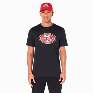 T-Shirt NFL San Francisco 49ers New Era Logo Noir