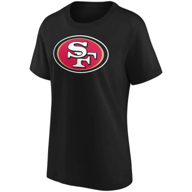 T-Shirt NFL San Francisco 49ers New Era Logo Noir