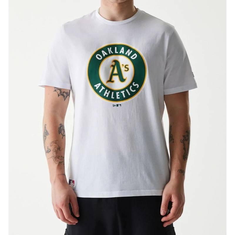 T-Shirt MLB Oakland Athletics New Era blanc