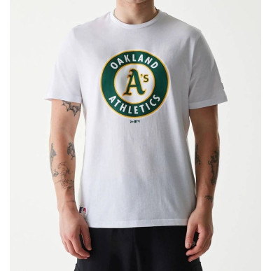 Men's New Era MLB T-Shirt Oakland Athletics White