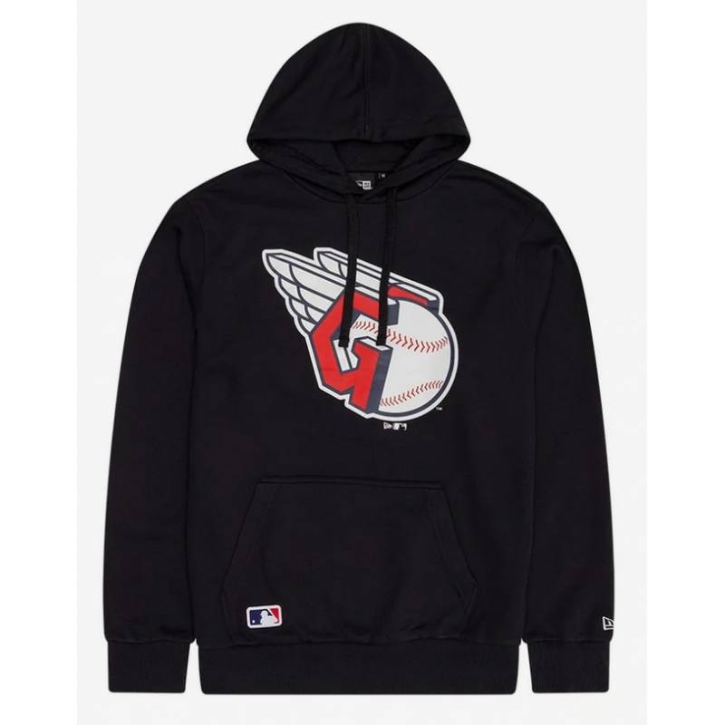 Sweat à capuche MLB Cleveland Guardians New Era Bleu marine