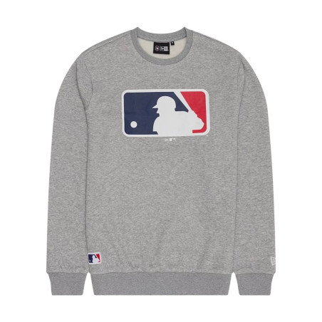 Sweat MLB Logo New Era Crew neck Gris