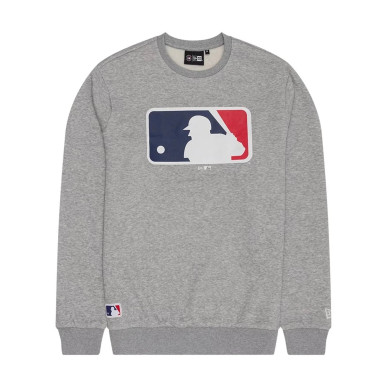 Sweat MLB Logo New Era Crew neck Gris