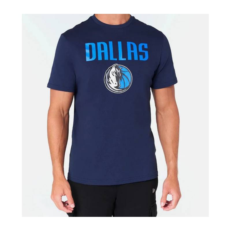T-Shirt NBA Dallas Mavericks New Era Bleu marine T-Shirt NBA Dallas Mavericks New Era Bleu marine
