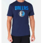 T-Shirt NBA Dallas Mavericks New Era Bleu marine