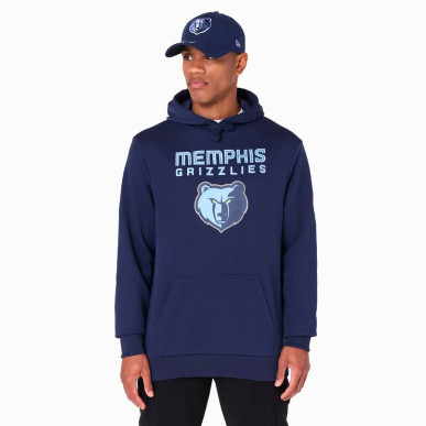 Men's New Era team logo Hoody NBA Memphis Grizzlies Navy