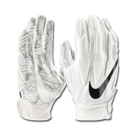 Gants de Football Américain Nike Superbad 5.0 Blanc