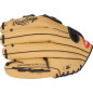 Youth's Rawlings Players Series baseball glove Cream