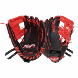 Gant de Baseball Rawlings Players Series 10" Noir pour Enfant