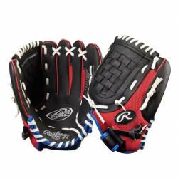 Gant de Baseball Rawlings Players 11.5" Noir pour Enfant