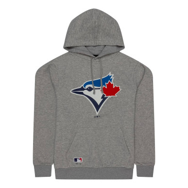 Sweat à capuche MLB Toronto Blue Jays New Era gris