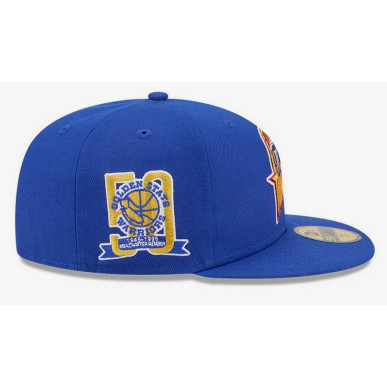 Gorra NBA Golden State Warriors New Era Hardwood Classic 59FIFTY Azul