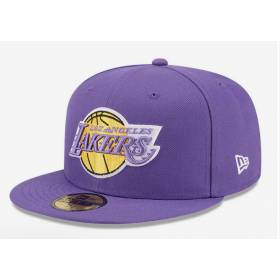 Gorra NBA Los Angeles Lakers New Era Hardwood Classic 59FIFTY Purpura