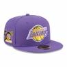 Casquette NBA Los Angeles Lakers New Era Hardwood Classic 59FIFTY Violet Casquette NBA Los Angeles Lakers New Era Hardwood Classic 59FIFTY Violet