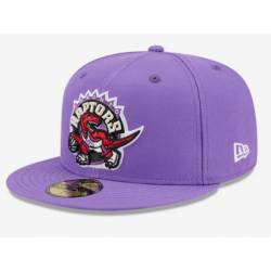 Casquette NBA Toronto Raptors New Era Hardwood Classic 59FIFTY Violet