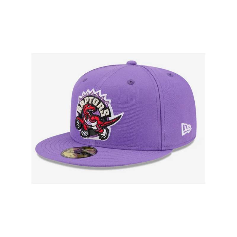 Casquette NBA Toronto Raptors New Era Hardwood Classic 59FIFTY Violet Casquette NBA Toronto Raptors New Era Hardwood Classic 59FIFTY Violet