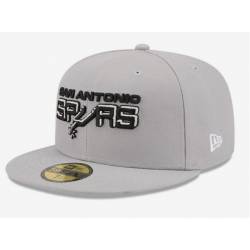 Gorra NBA San Antonio Spurs New Era Hardwood Classic 59FIFTY Gris